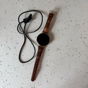 ITouch Wearables Bloom Watch in Gold/Faux Leather